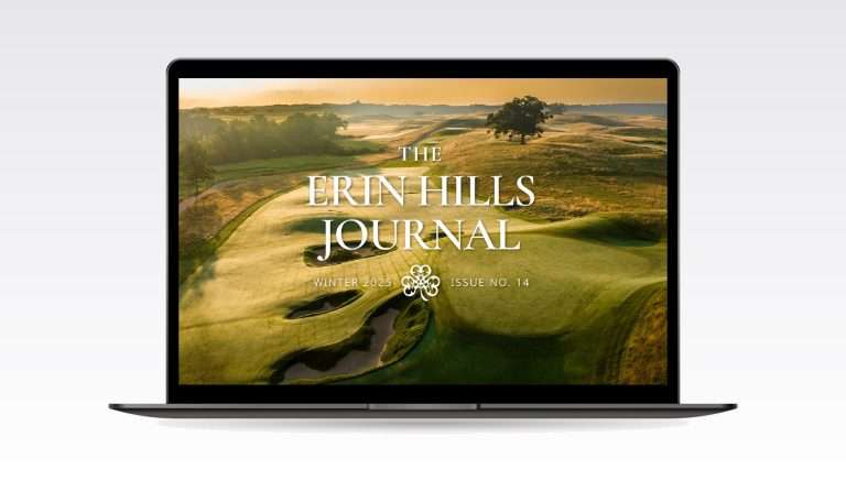 Image depicting an online journal for a golf course