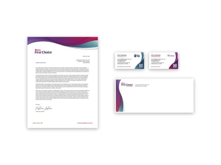 Image showing business cards and letterheads