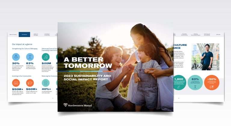 Image showing a corporate report