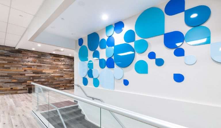 Image showing an newly designed office area
