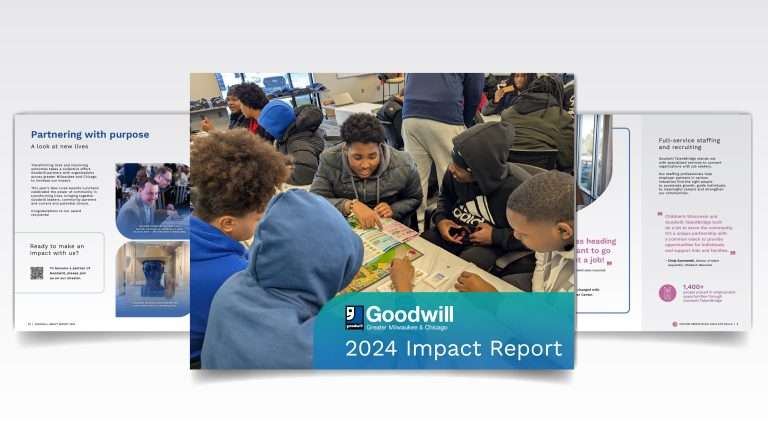Image showing a corporate annual report